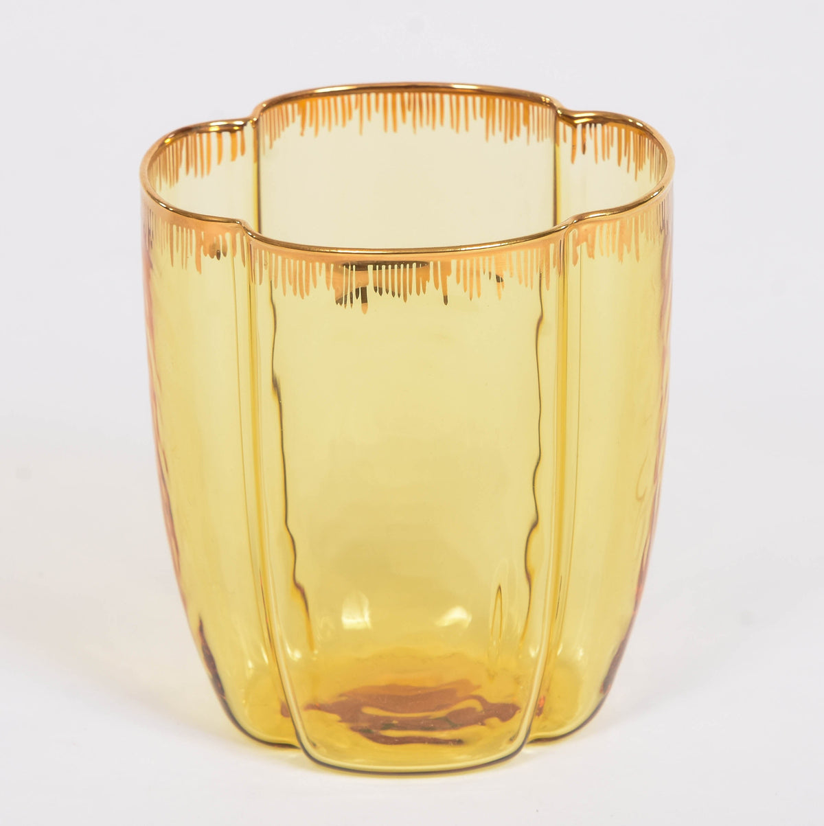 Pinto Gold Rim Goblet
