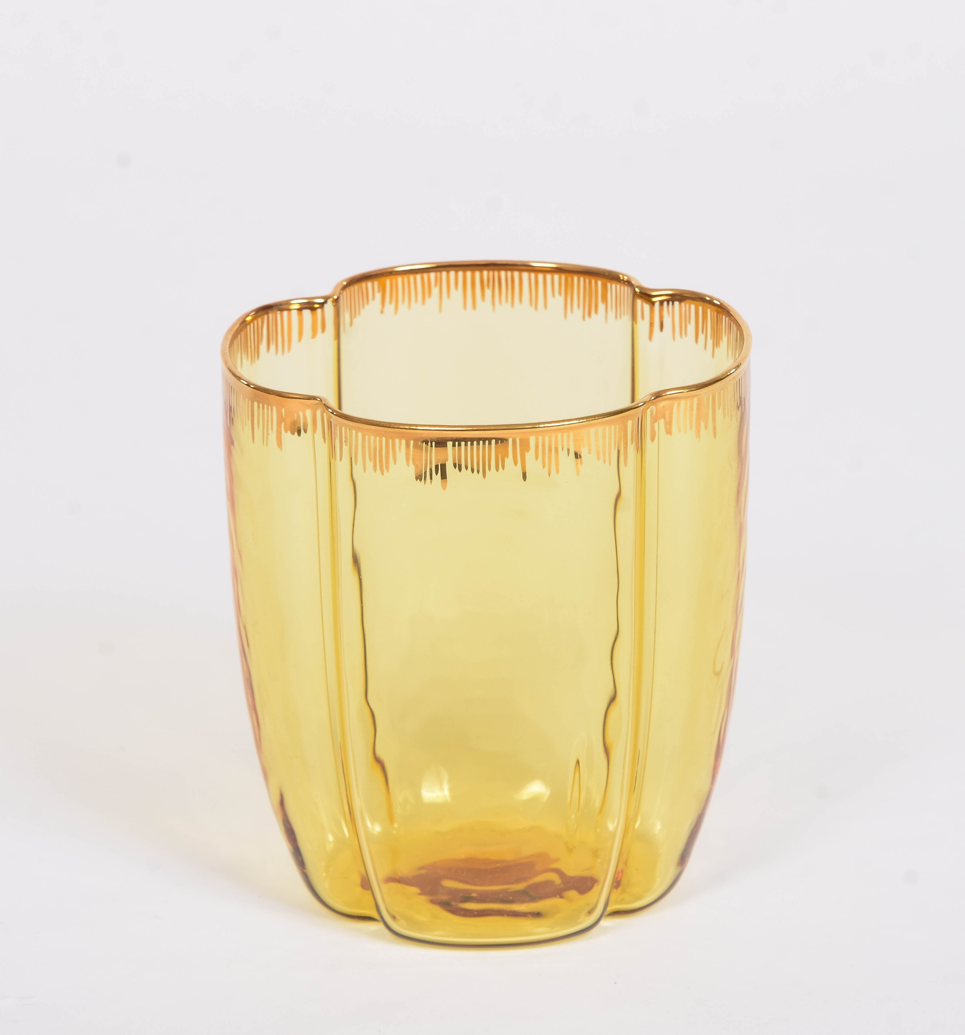 Pinto Gold Rim Goblet
