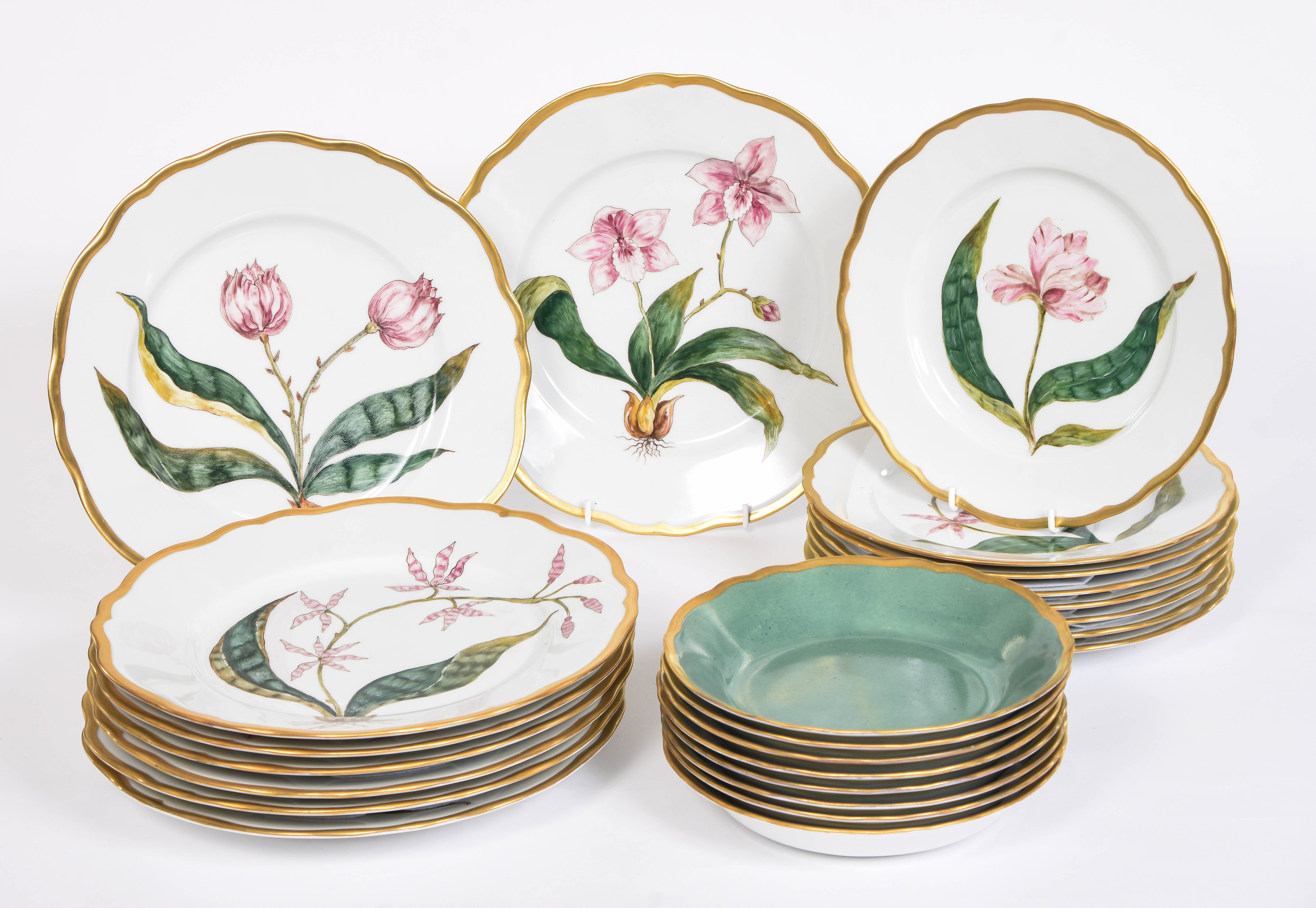 Orchid Dinner Service