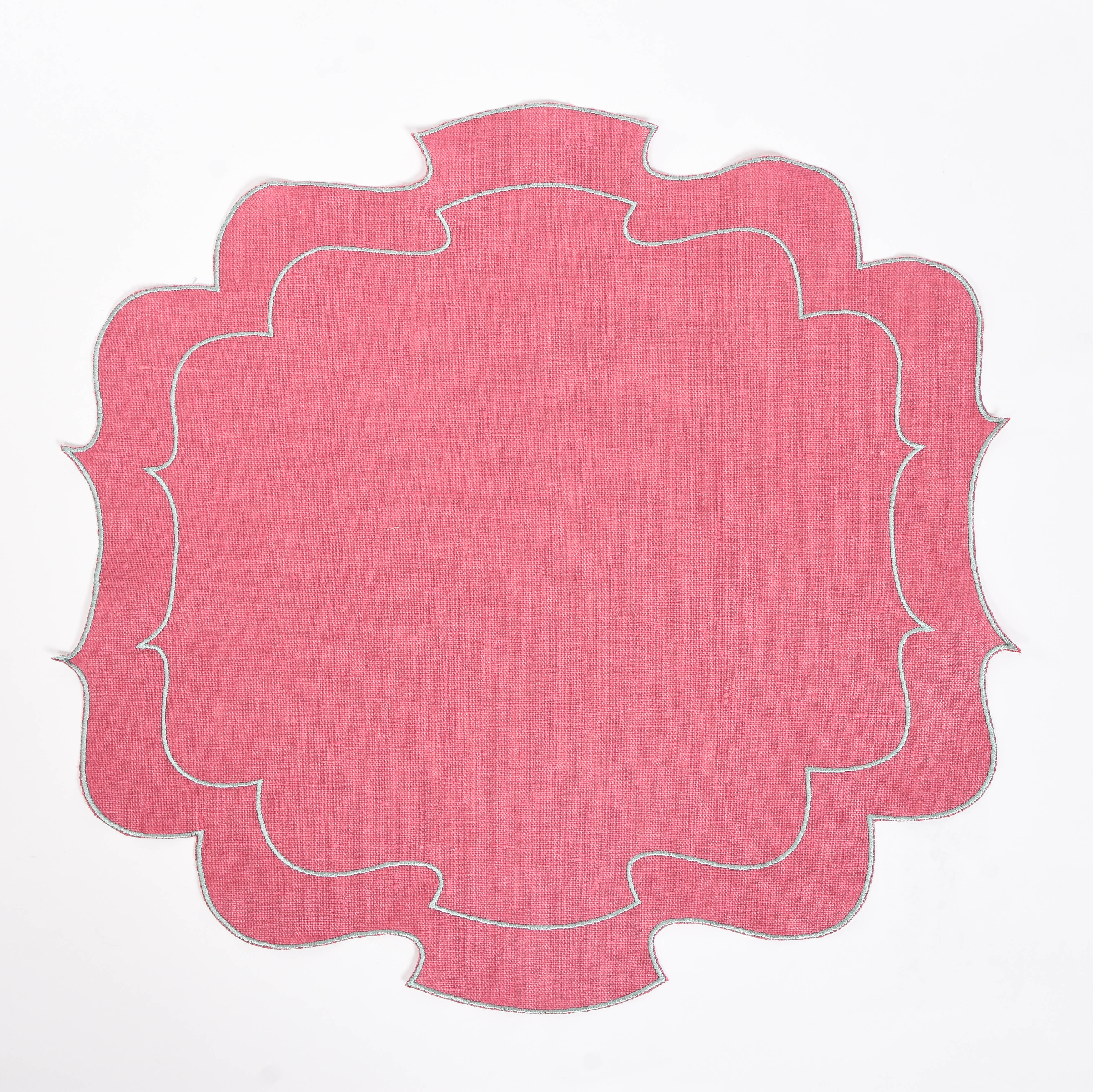 Curly Waxed Linen Placemat