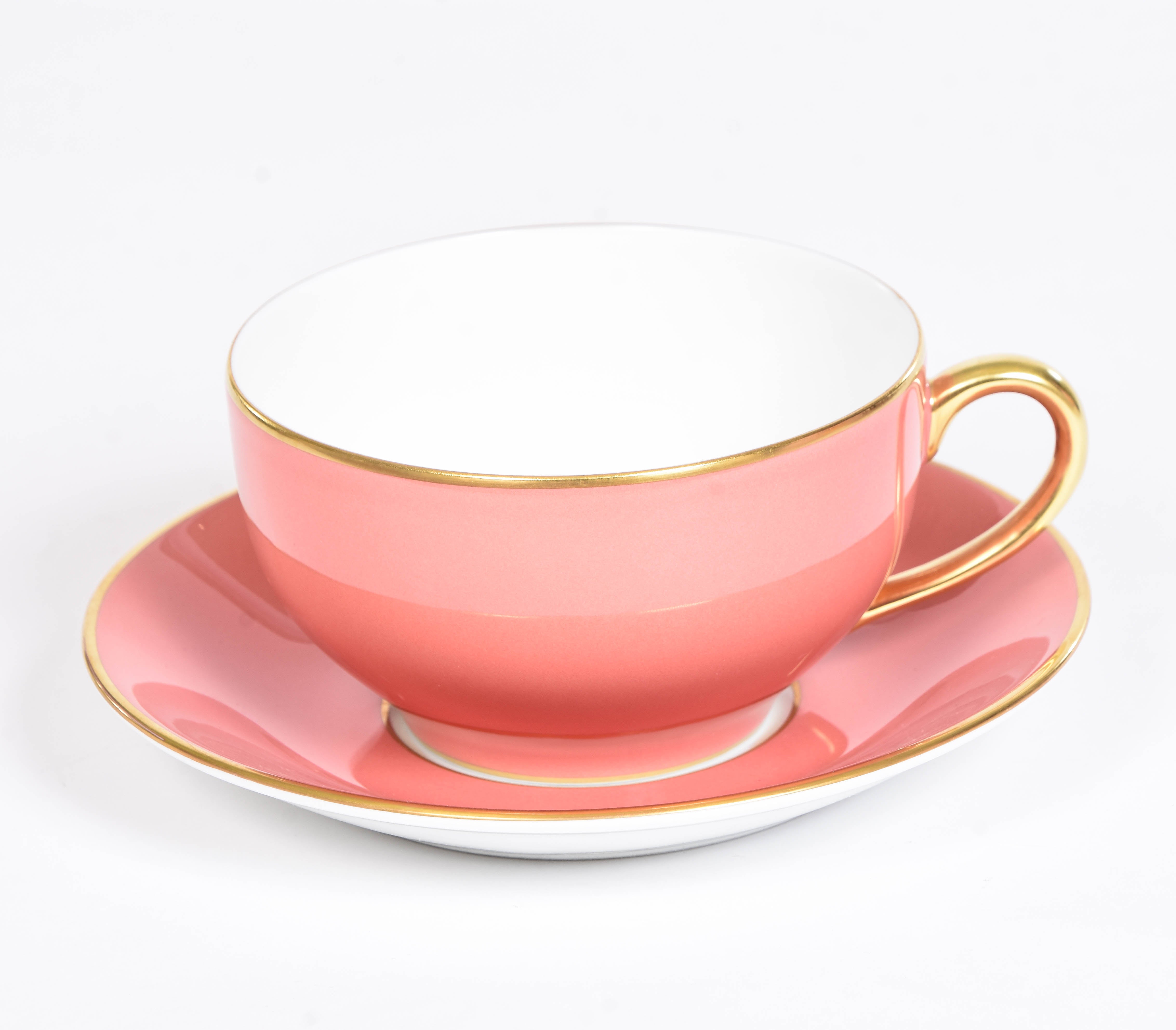 Sous le Soleil Breakfast Cups and Saucers