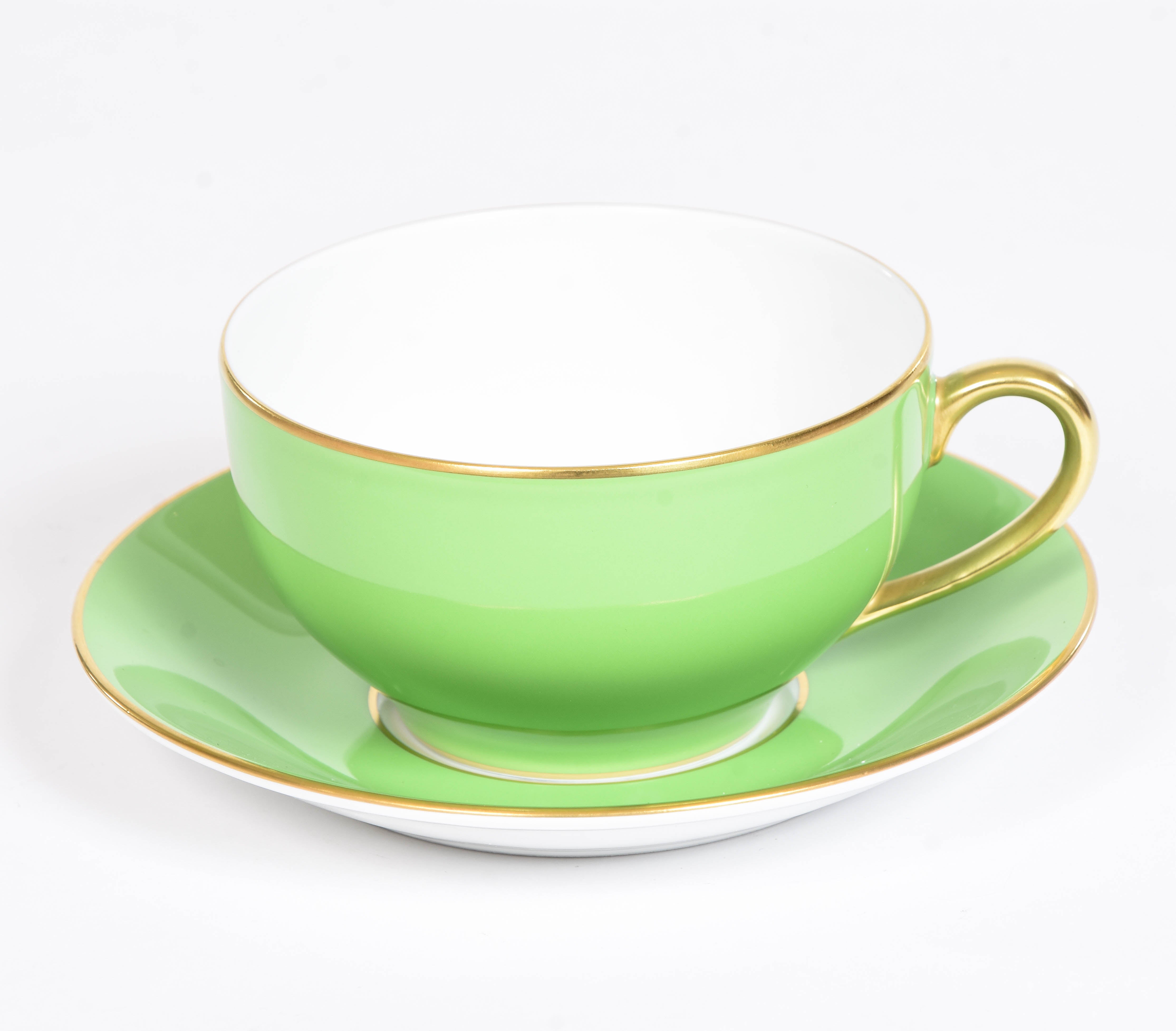 Sous le Soleil Breakfast Cups and Saucers