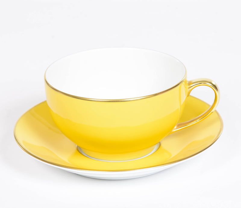 Sous le Soleil Teacups and Saucers
