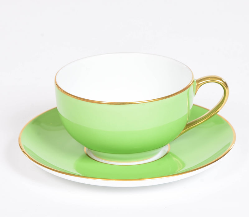 Sous le Soleil Teacups and Saucers