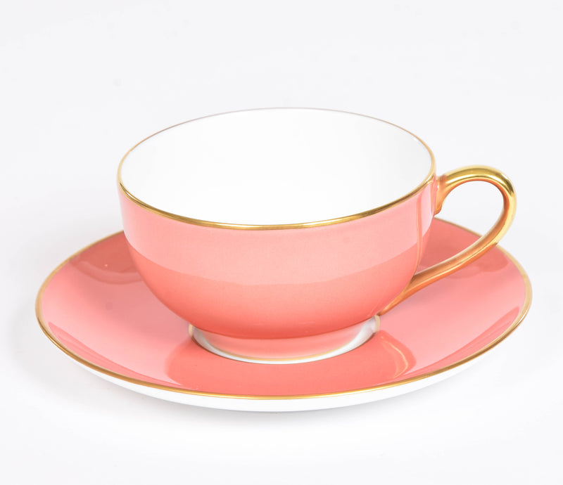 Sous le Soleil Teacups and Saucers