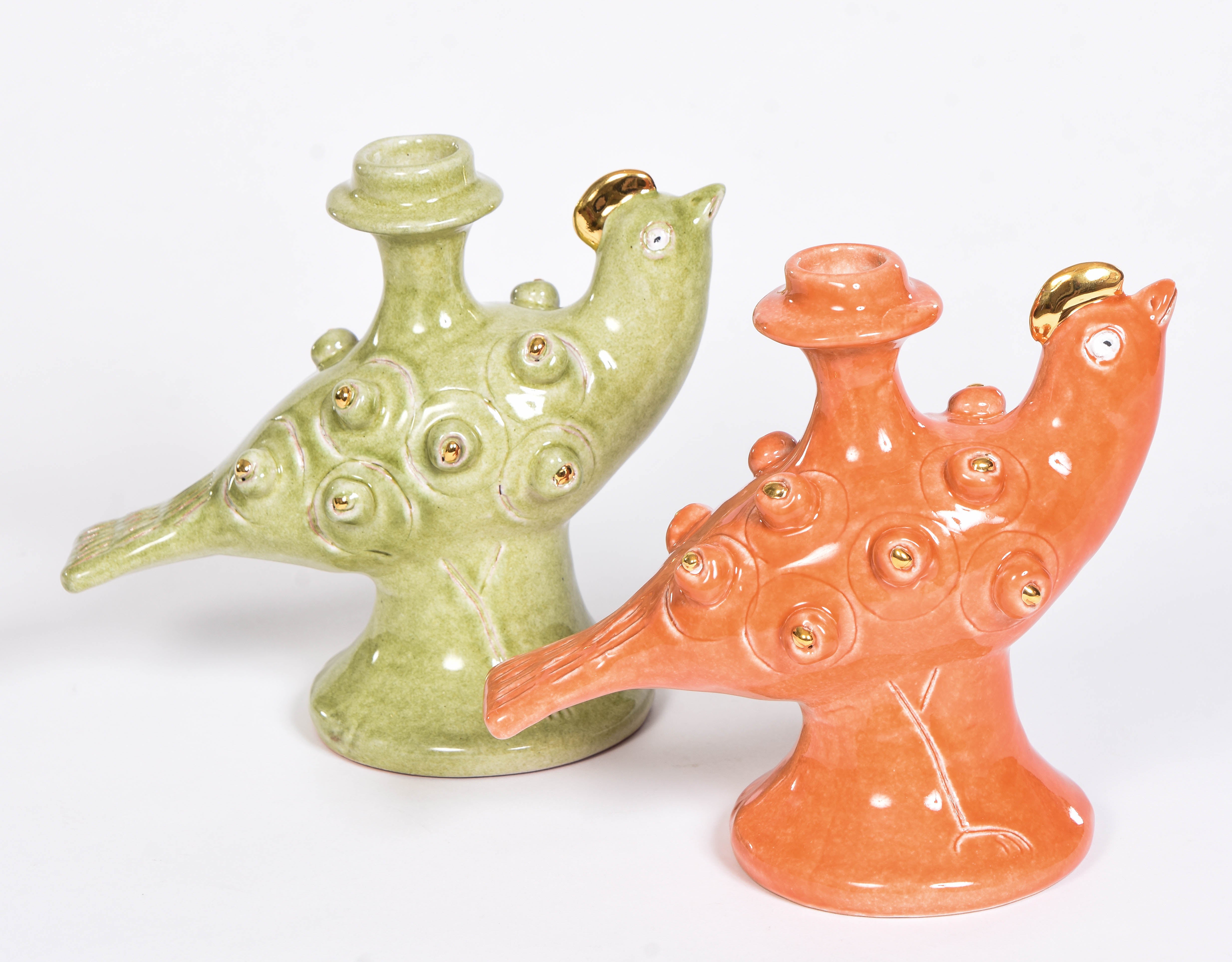 Bird Candlestick