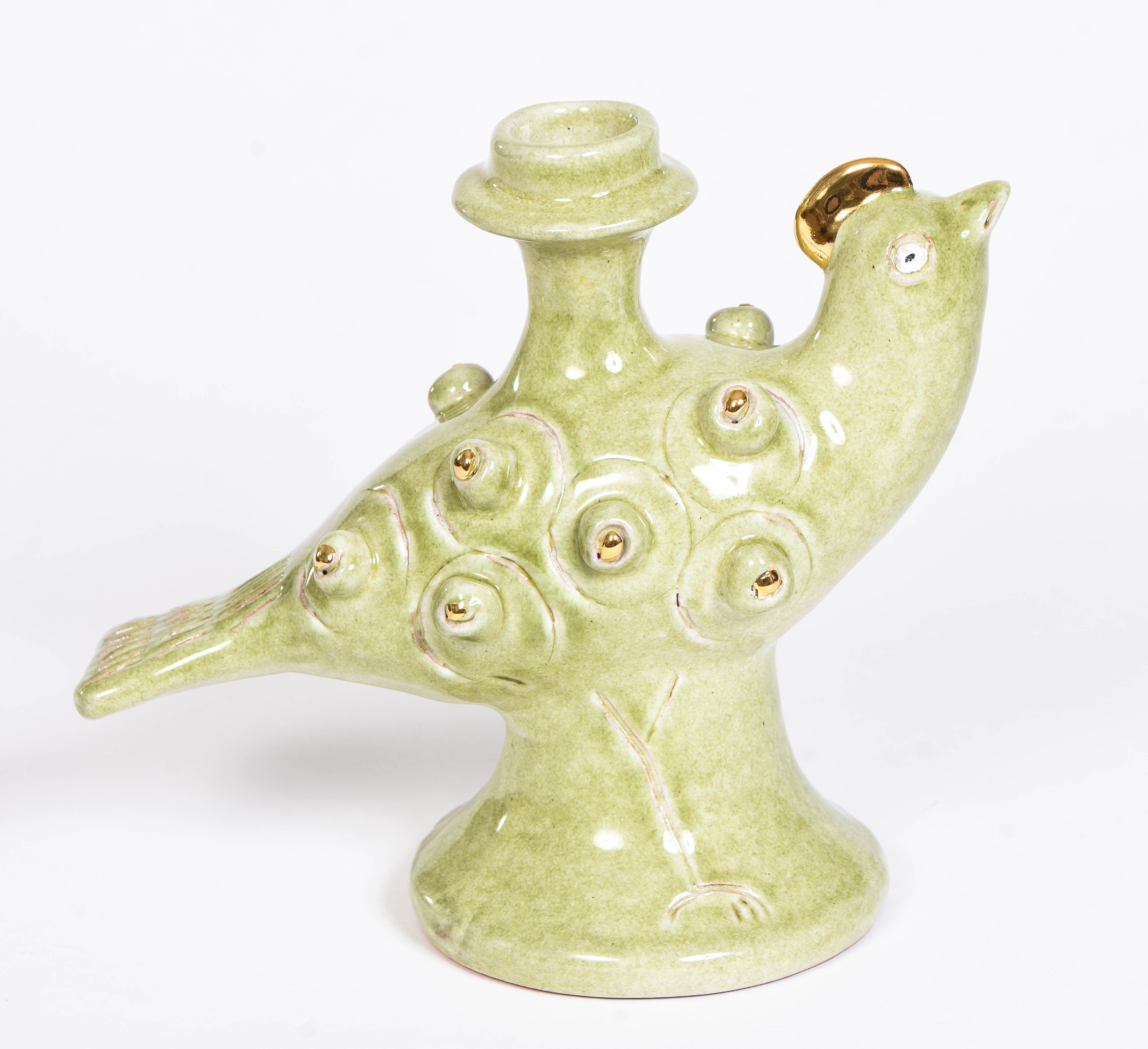 Bird Candlestick