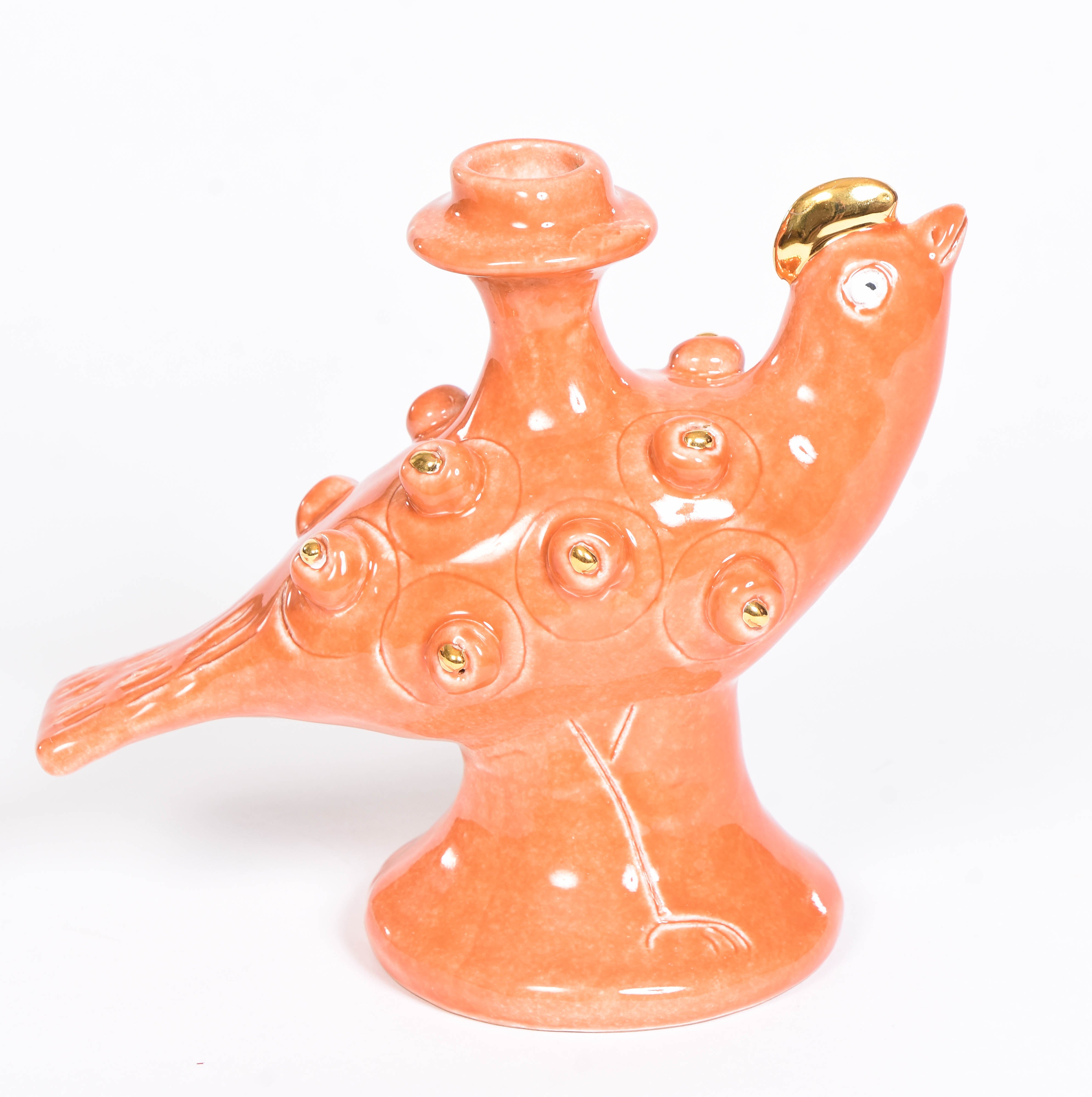 Bird Candlestick