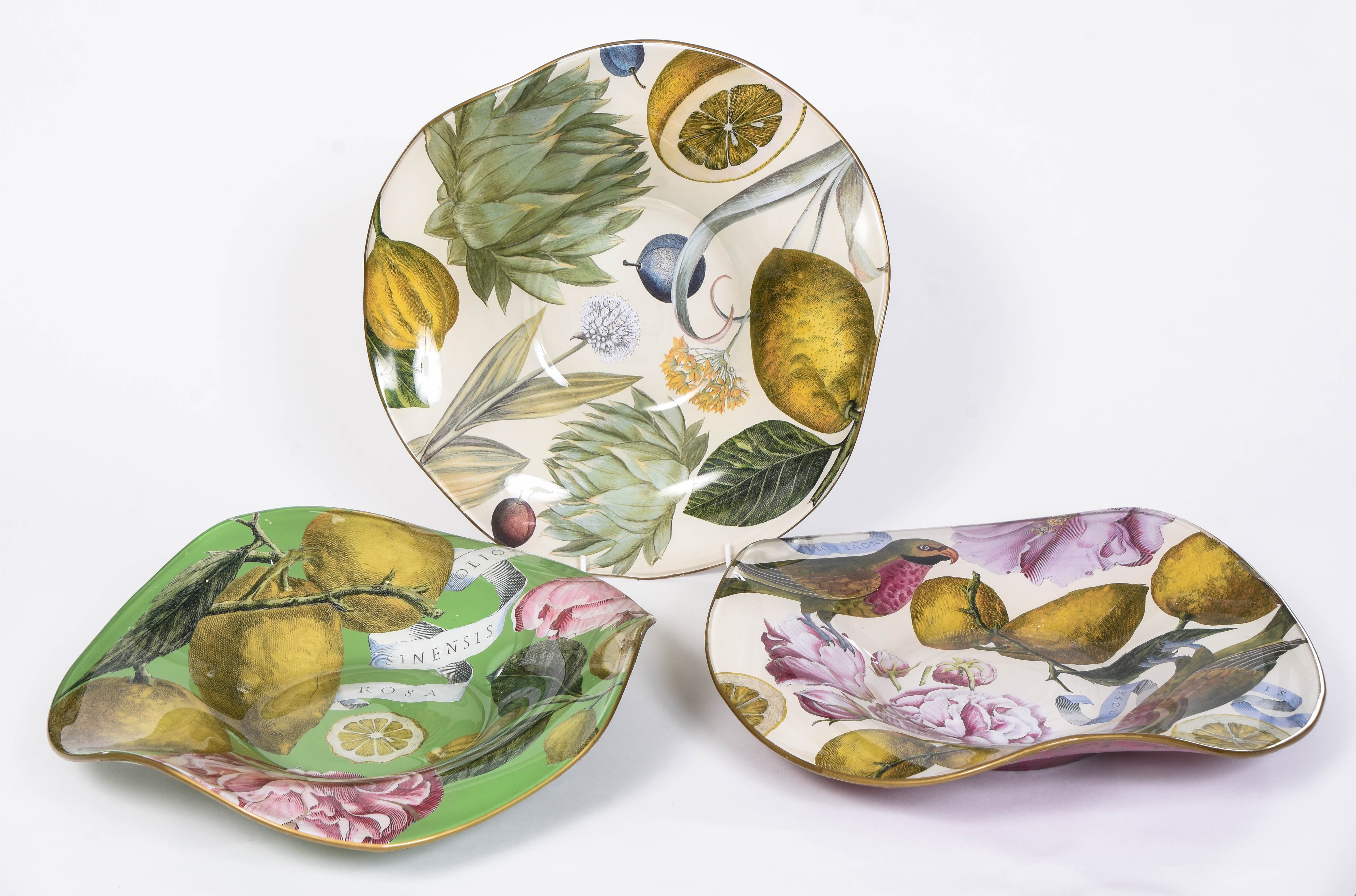 Decoupage Bowls