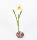 Bronze and Porcelain Narcissus