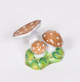 Herend Mushroom Placecard Holder
