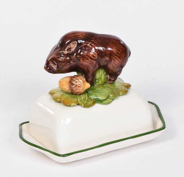 Wild Boar Butter Dish