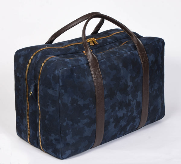 Weekender Suede and Leather holdall