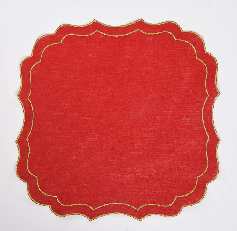 Alessandra Waxed Linen Placemat
