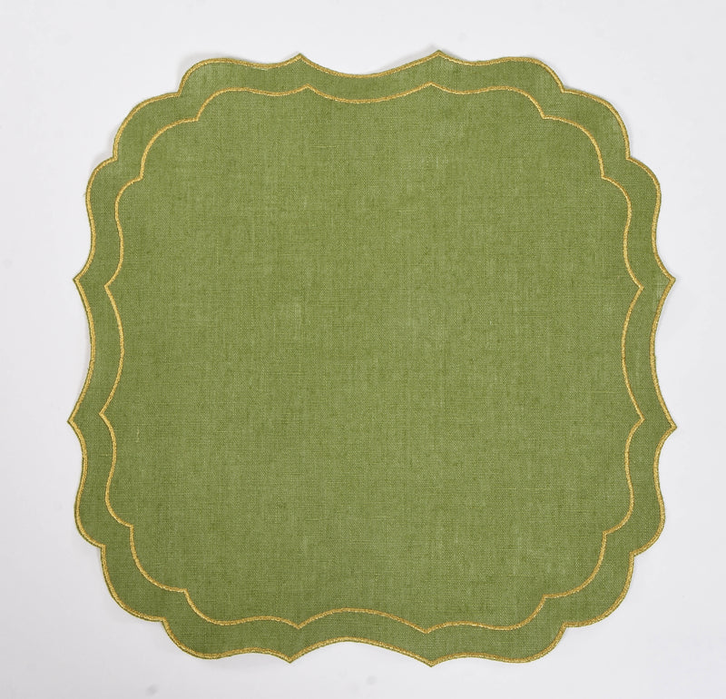 Alessandra Waxed Linen Placemat