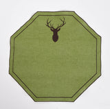 Octavia Placemat with Embroidered Motif