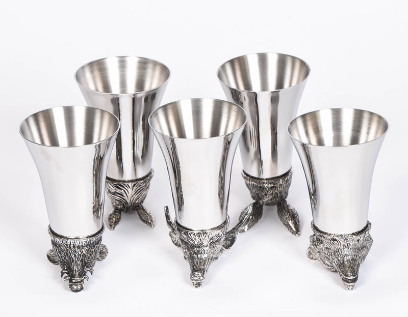 Stainless Steel Stirrup Cups