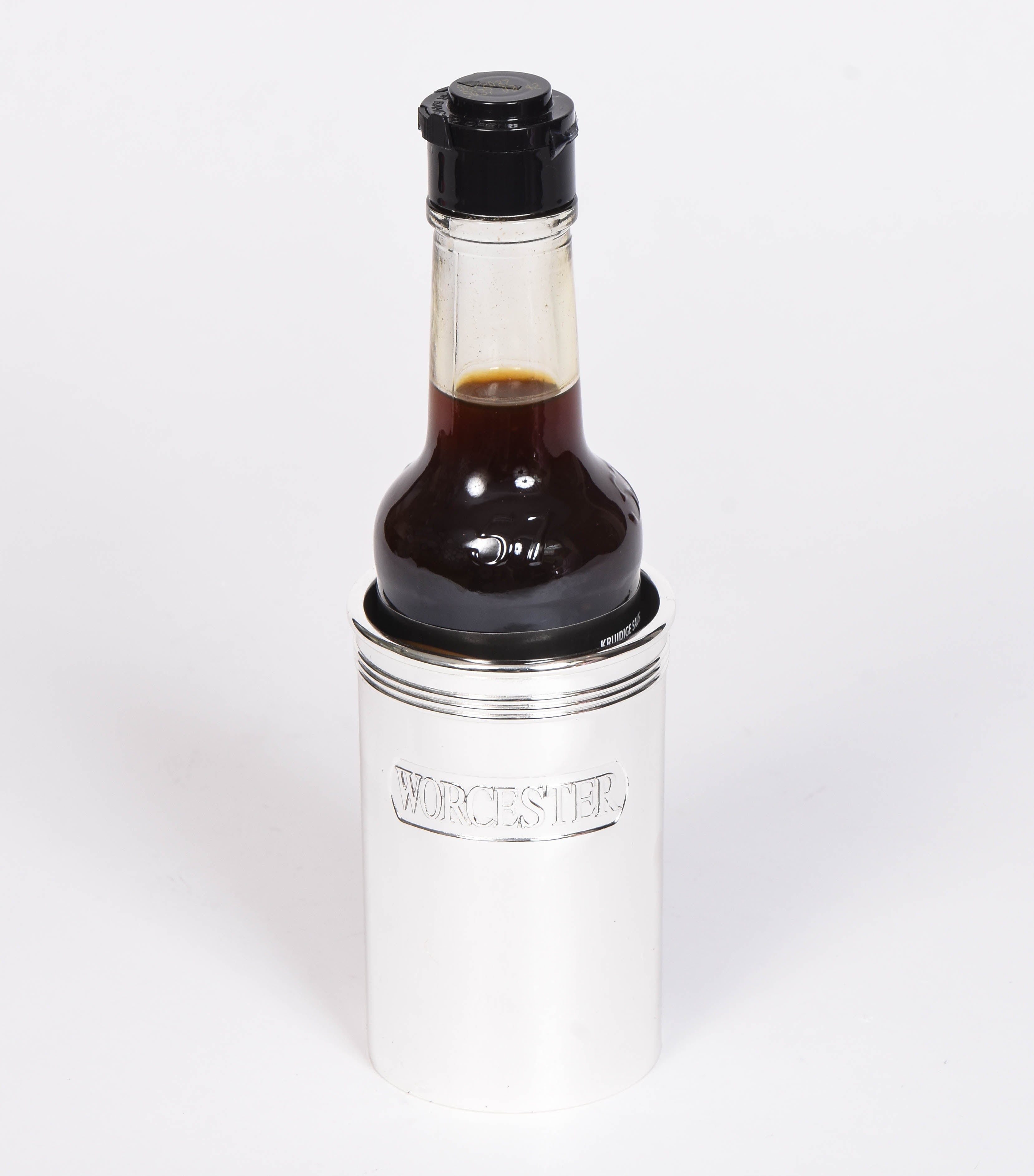 Silver Plate Worcester Sauce Holder