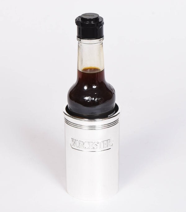Silver Plate Worcester Sauce Holder