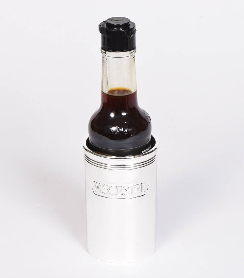 Silver Plate Worcester Sauce Holder