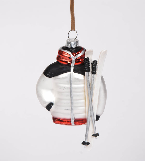 Ski Jacket with Ski Decoration