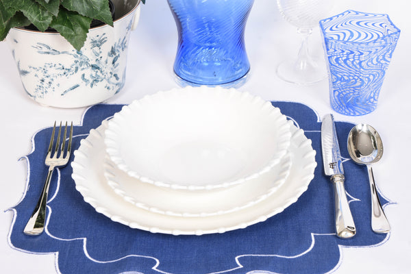 White Romeo Dinnerware