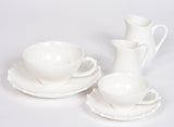 White Romeo Dinnerware