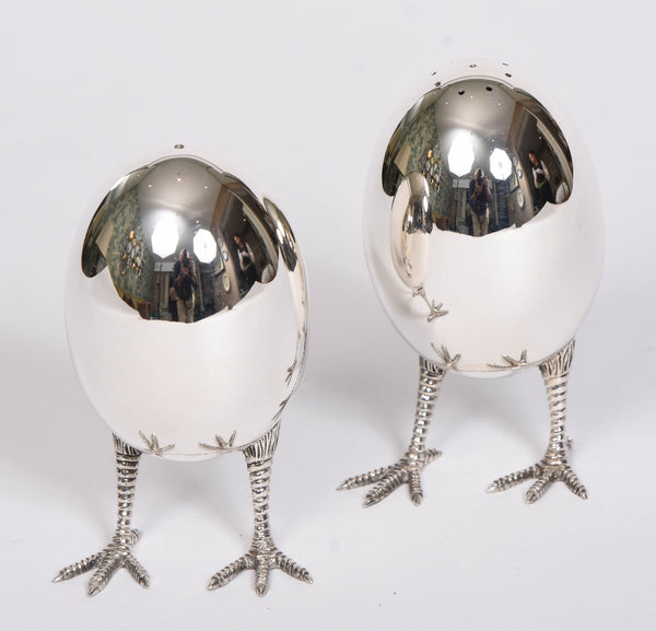 Eggs on Legs Salt and Pepper