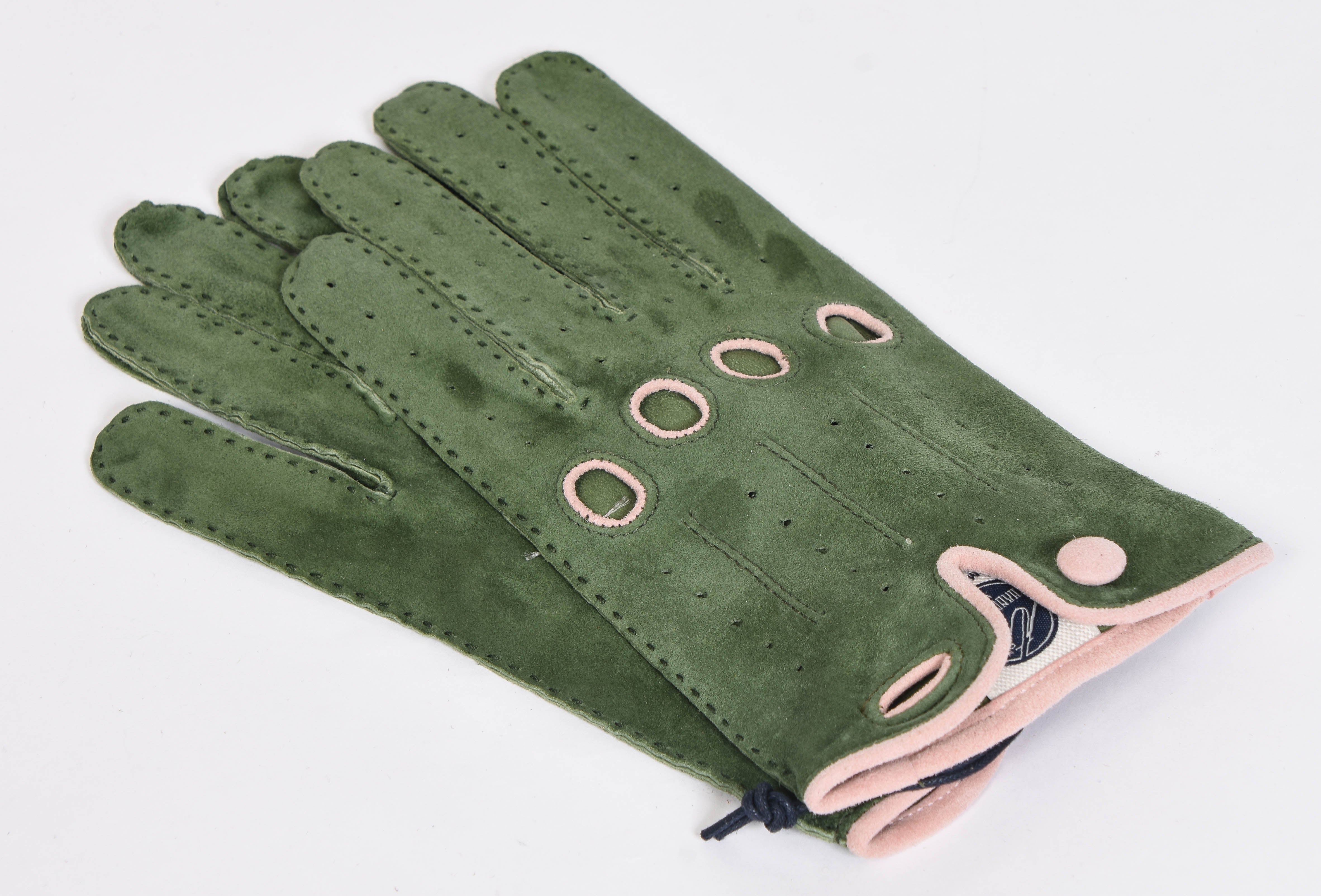Suede Driving Gloves
