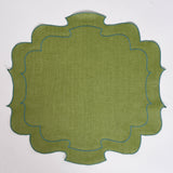 Curly Waxed Linen Placemat