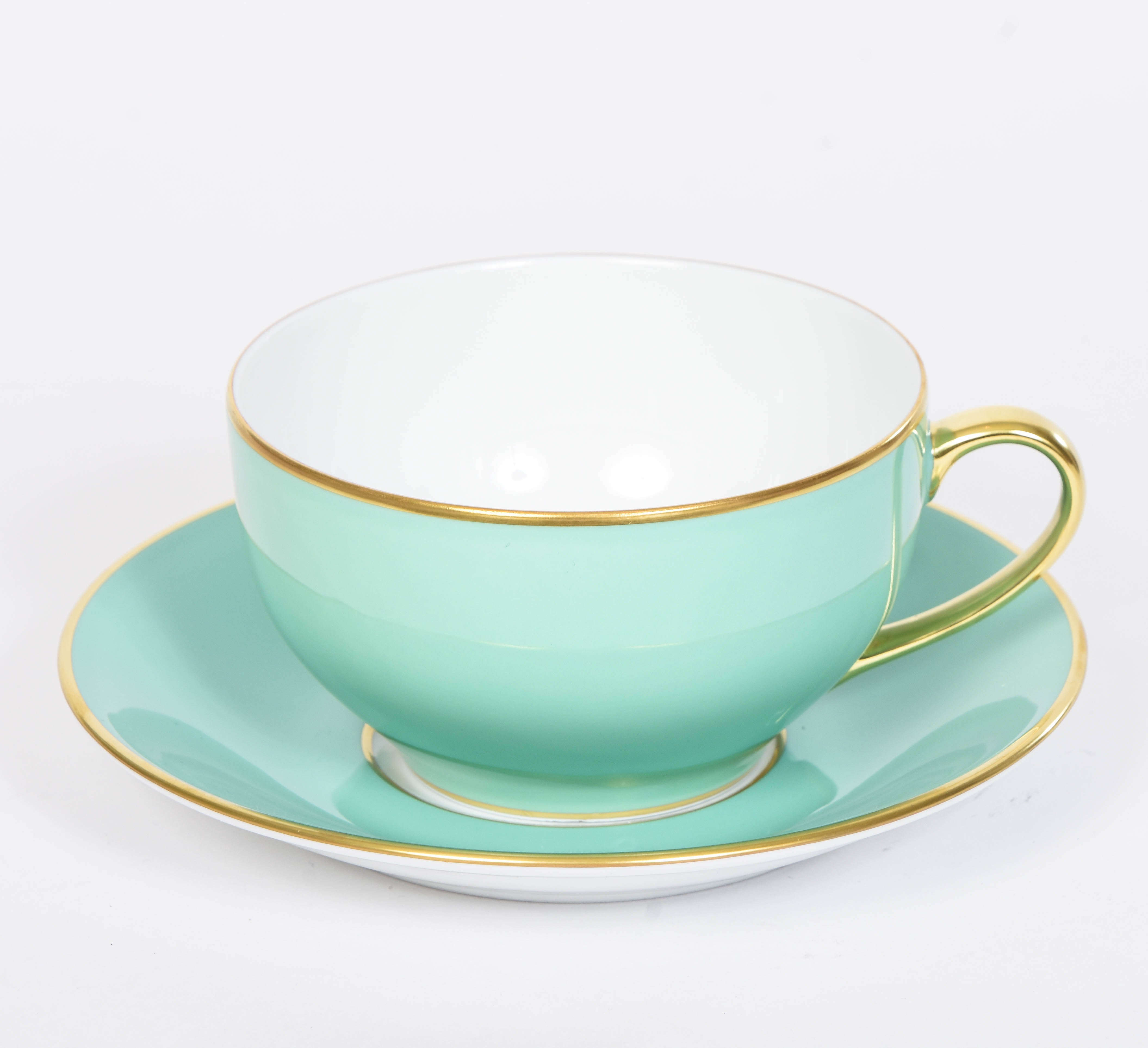 Sous le Soleil Breakfast Cups and Saucers