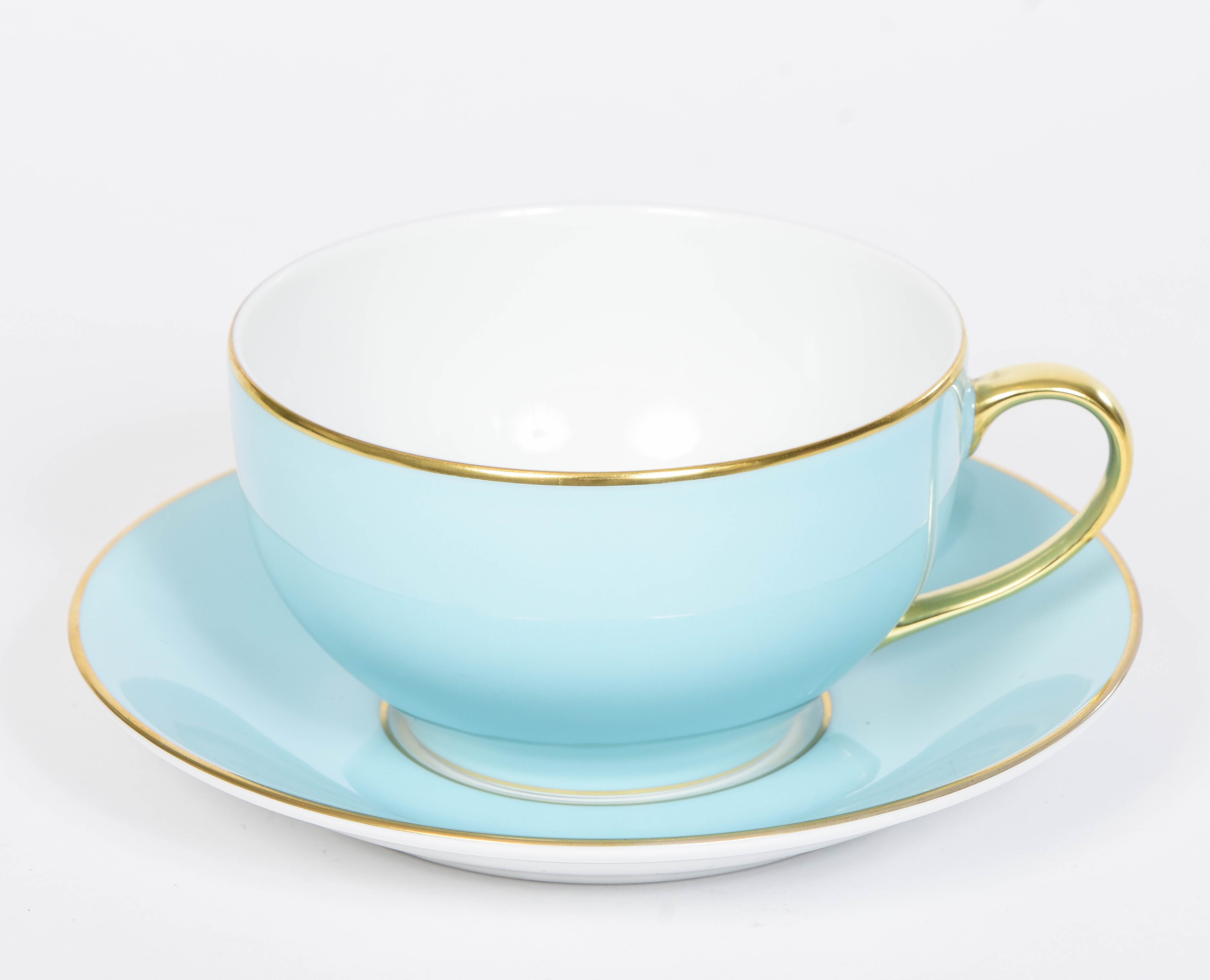 Sous le Soleil Breakfast Cups and Saucers