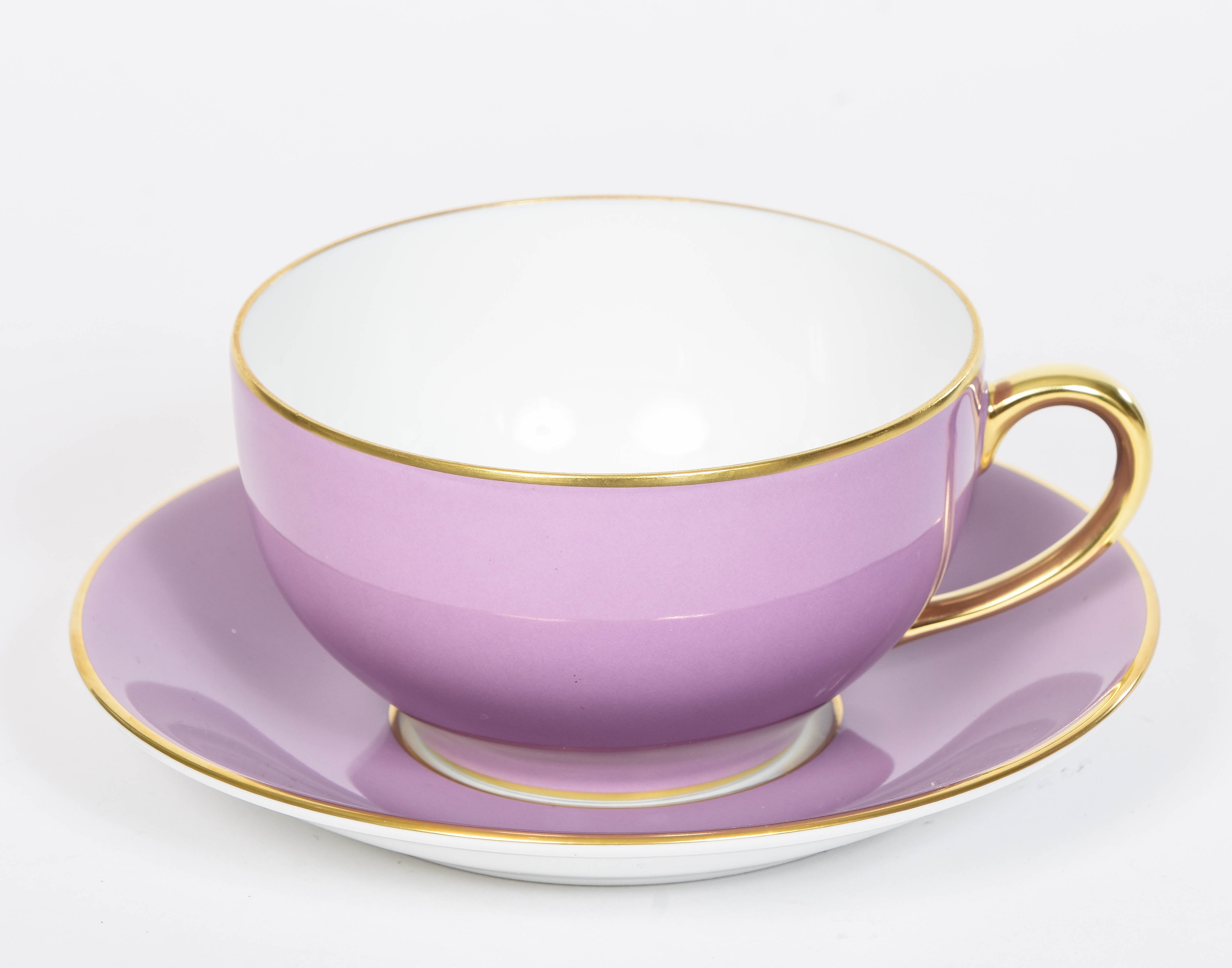 Sous le Soleil Breakfast Cups and Saucers