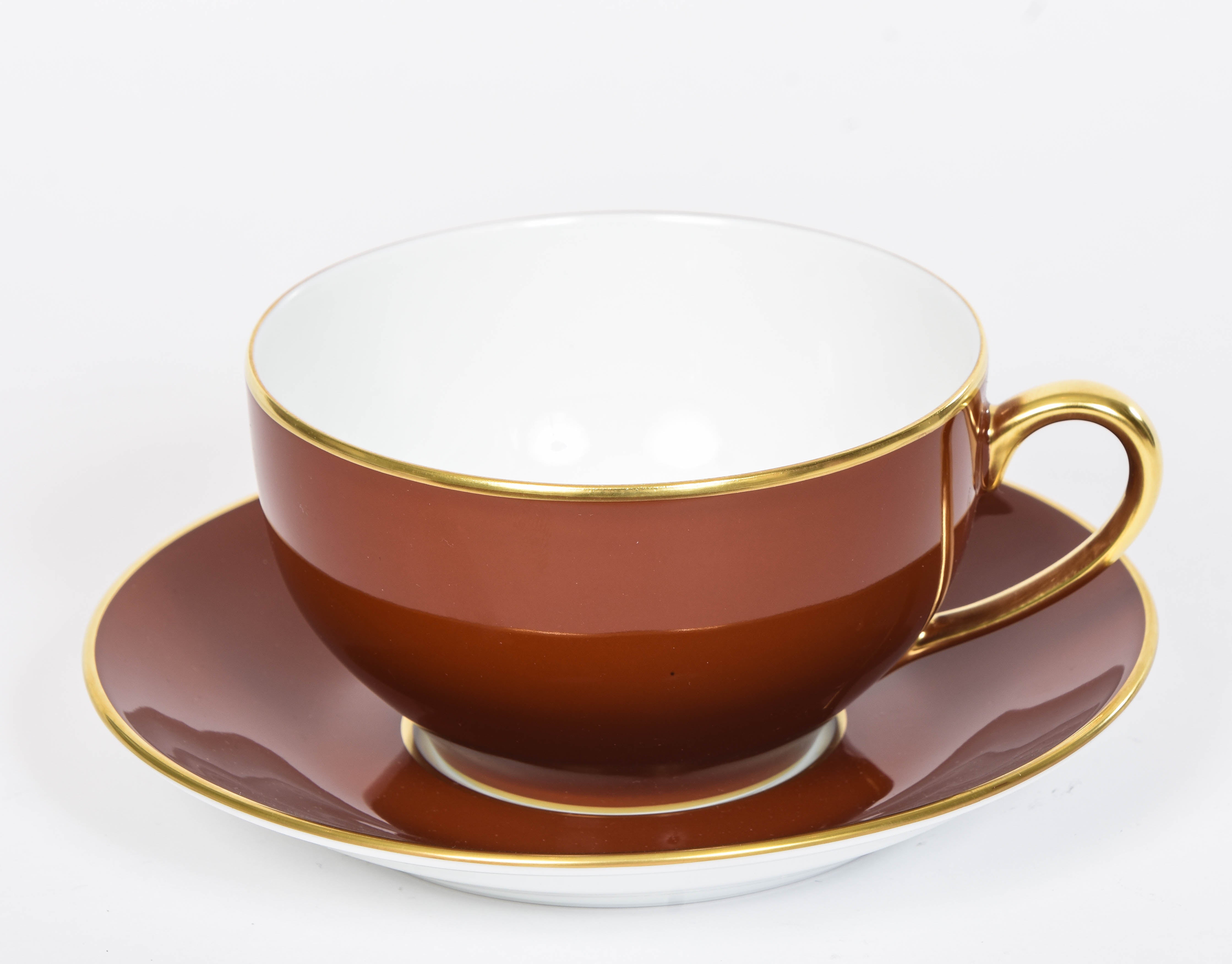 Sous le Soleil Breakfast Cups and Saucers