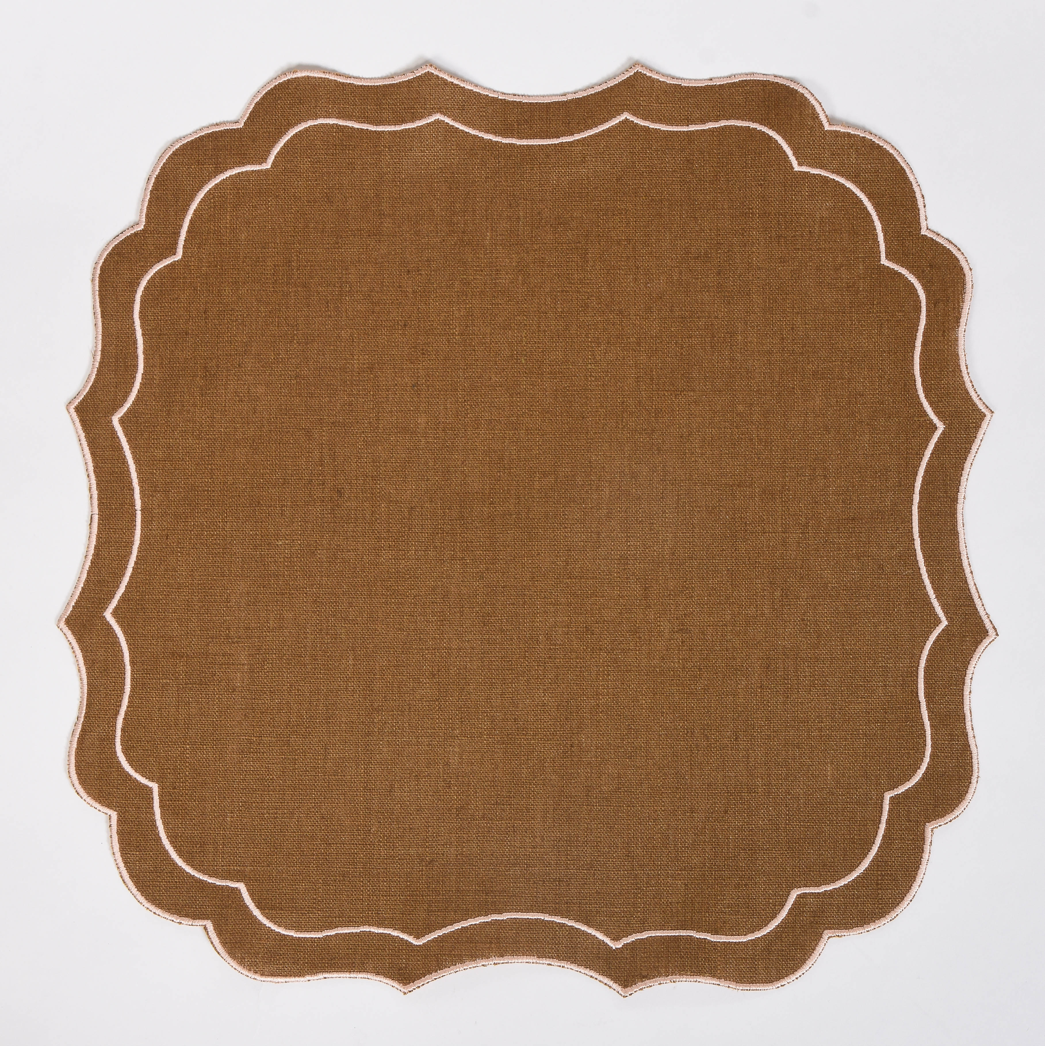 Krinkle Waxed Linen Placemat