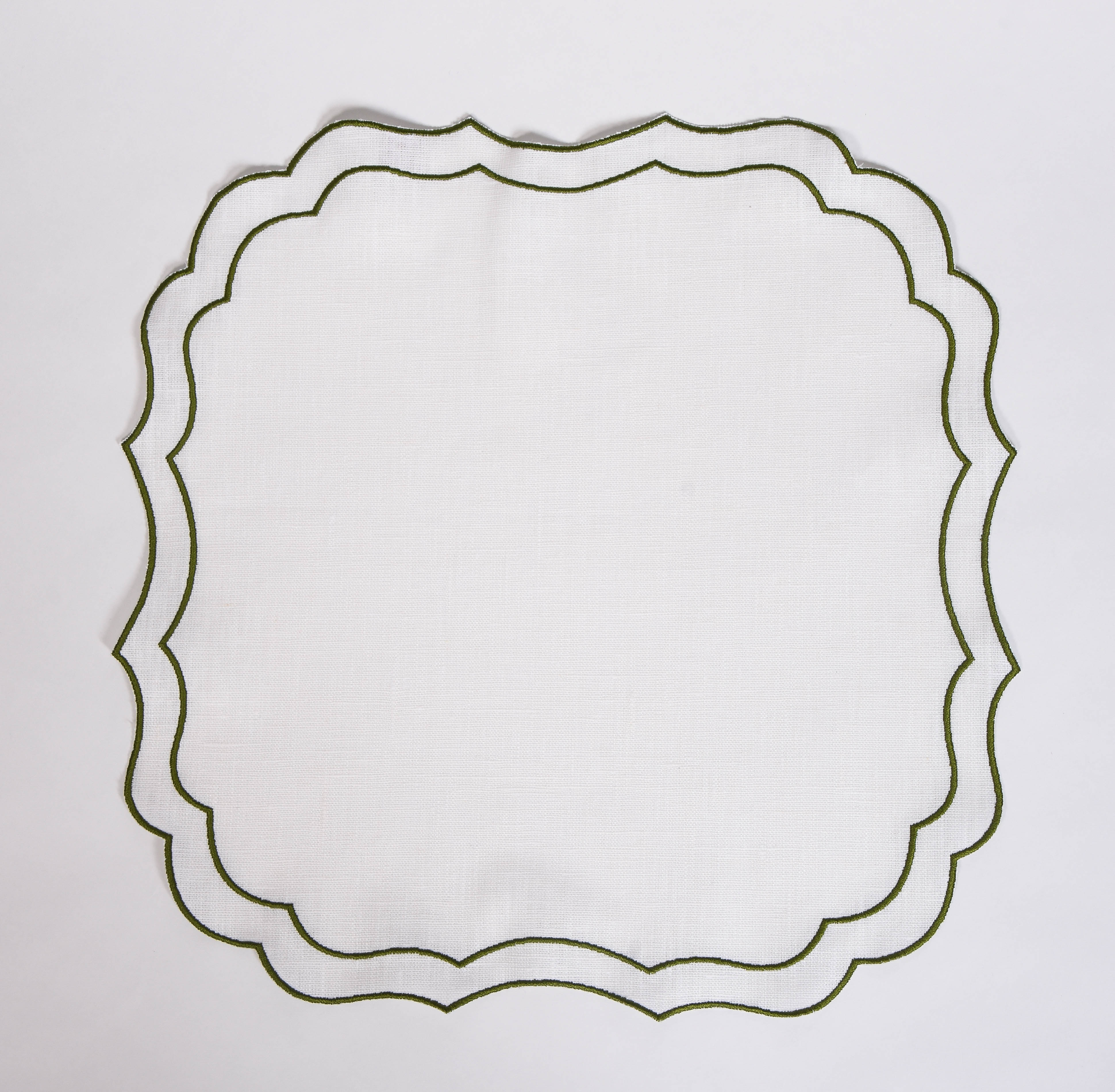 Krinkle Waxed Linen Placemat
