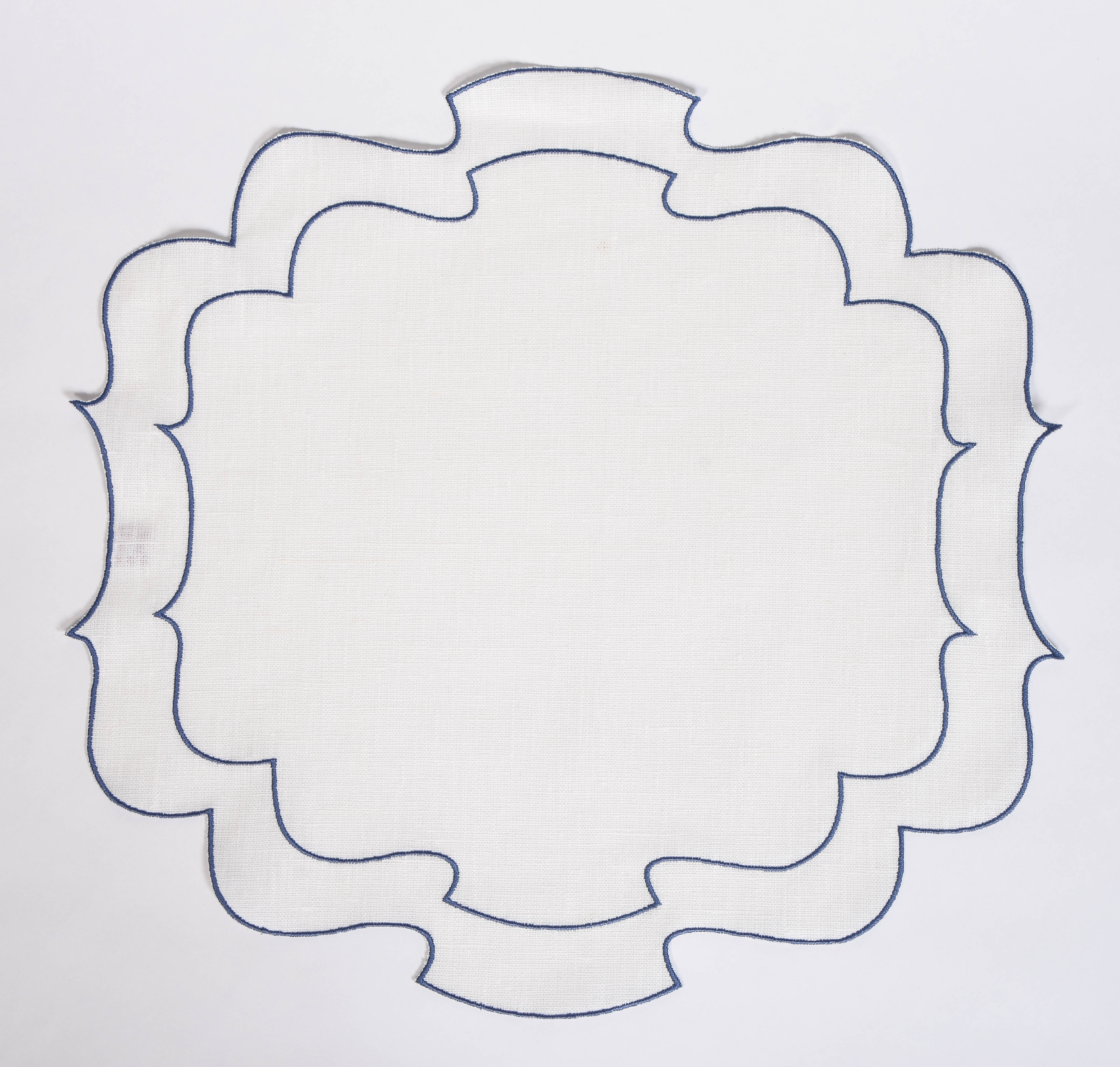 Curly Waxed Linen Placemat