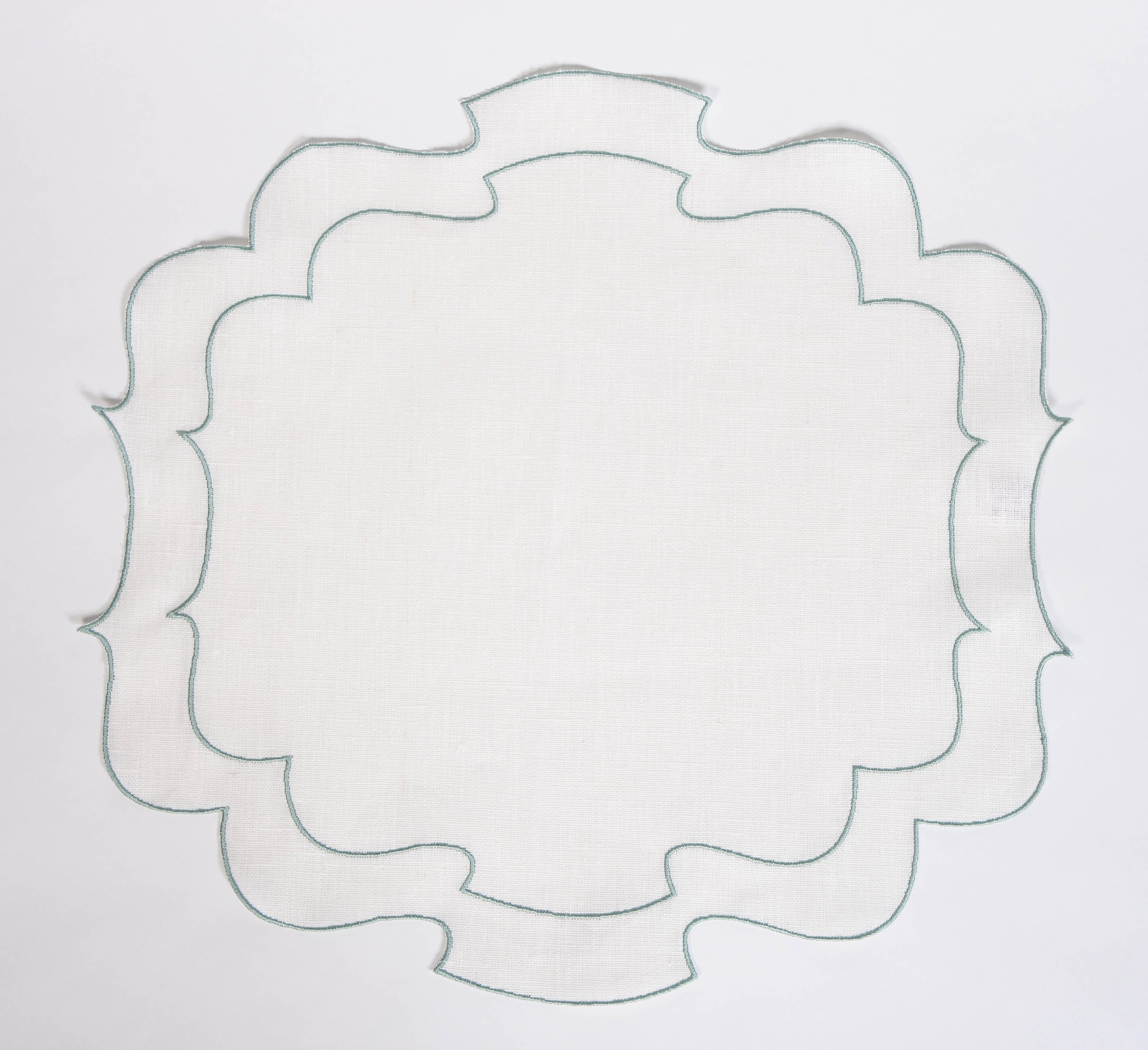 Curly Waxed Linen Placemat