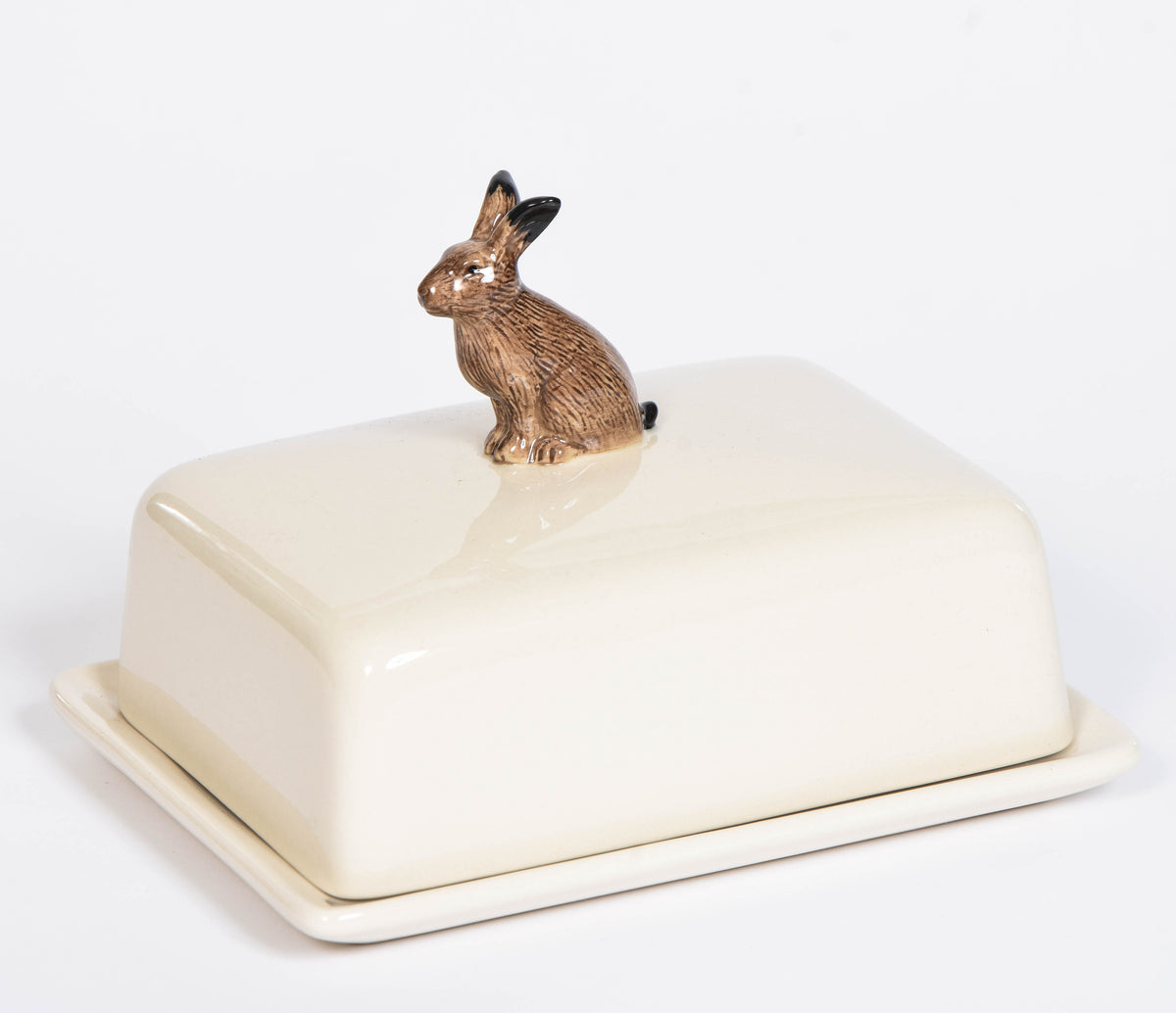 Hare Butter Dish