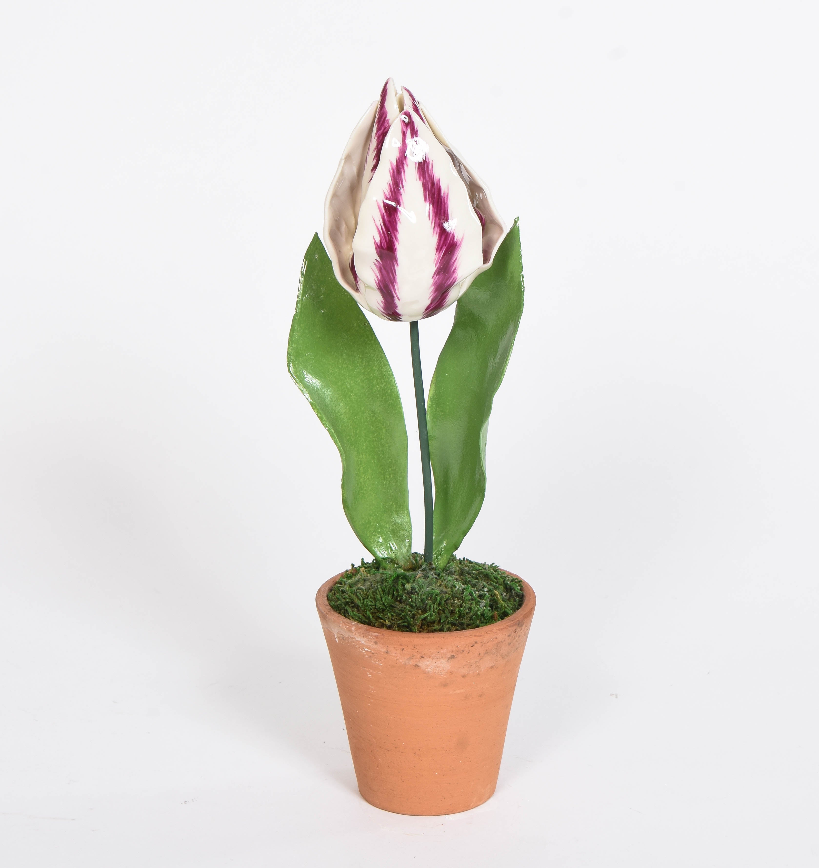 Porcelain Closed Tulips
