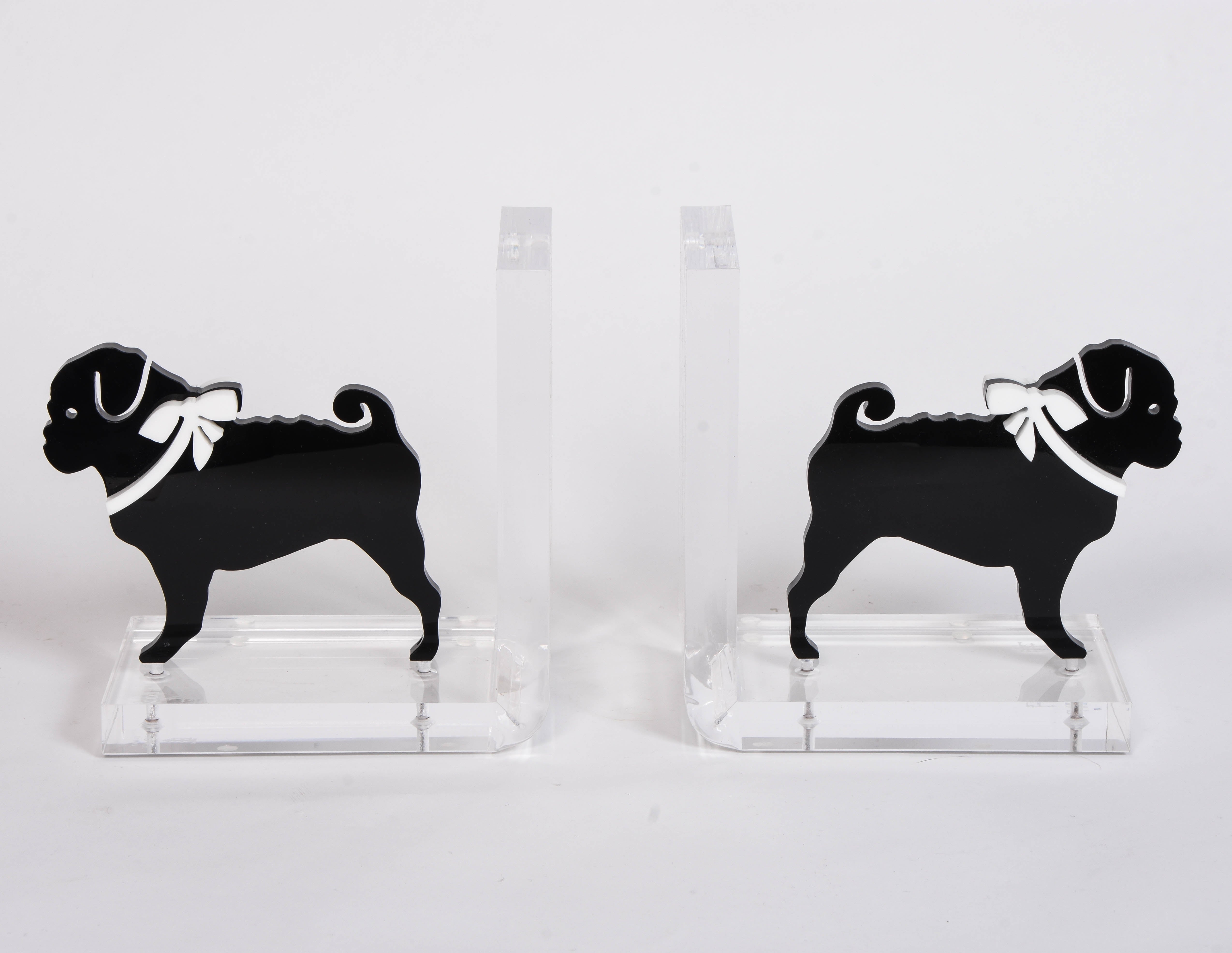Pug Book Ends