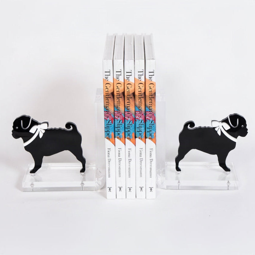 Pug Book Ends