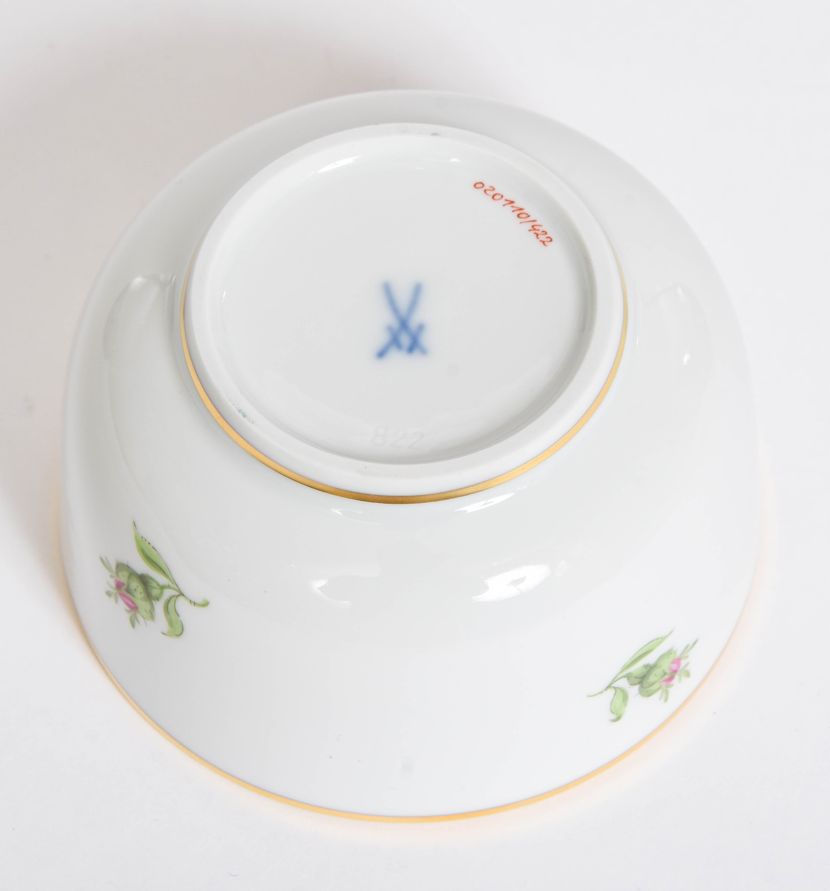 Meissen Hand Painted Rose Collection