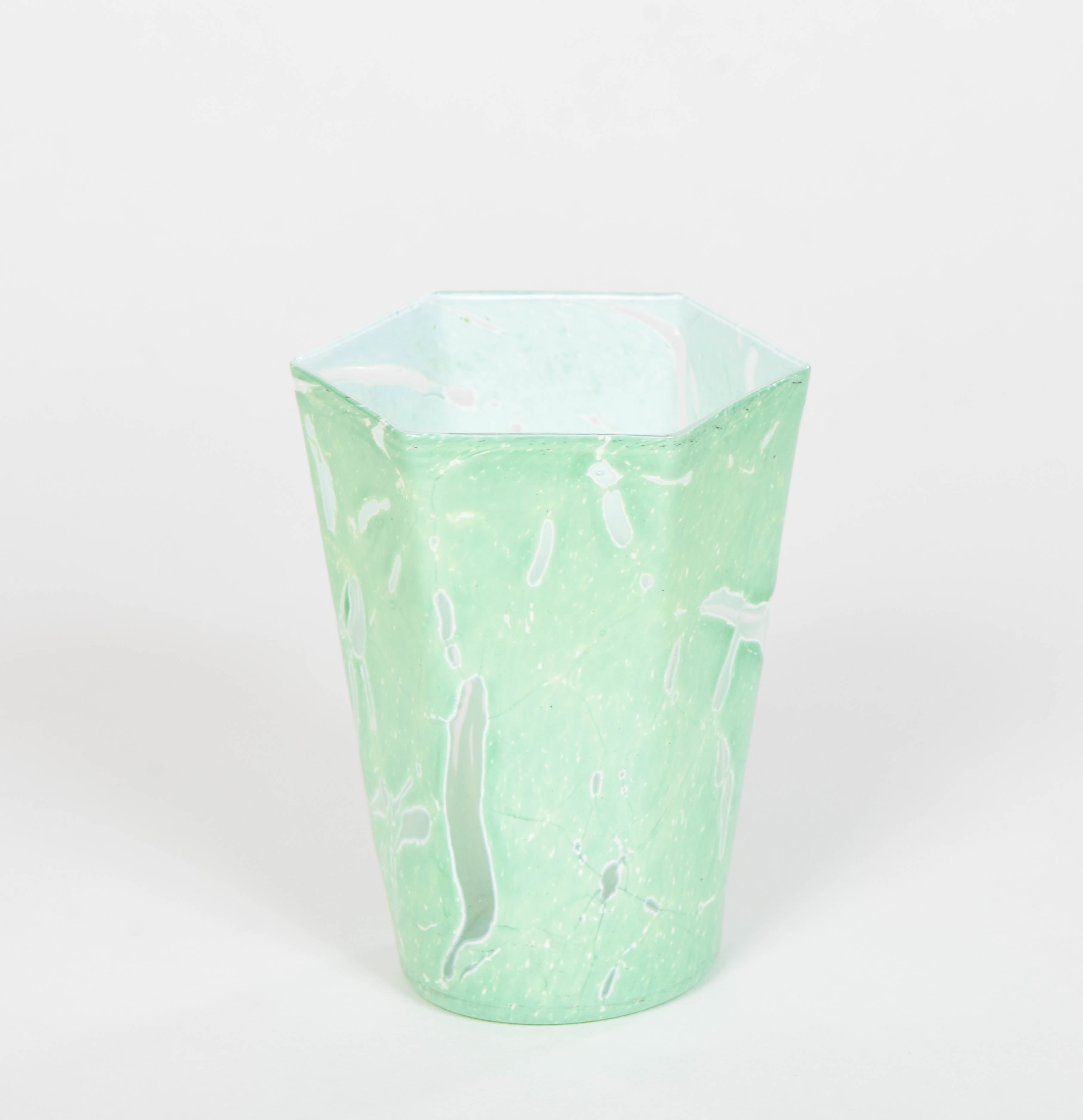 Craquele Murano Beaker