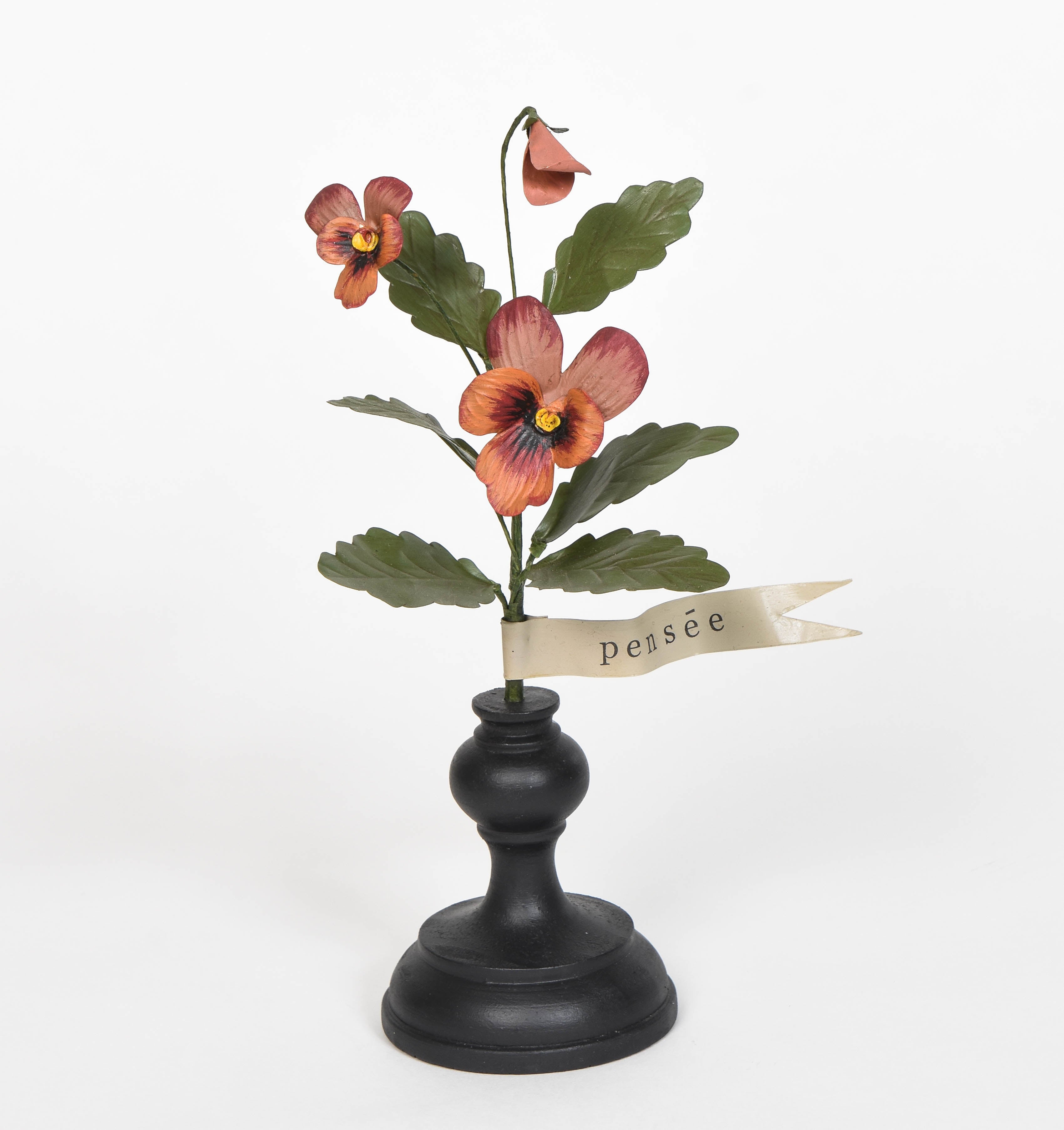 Copper Pansies