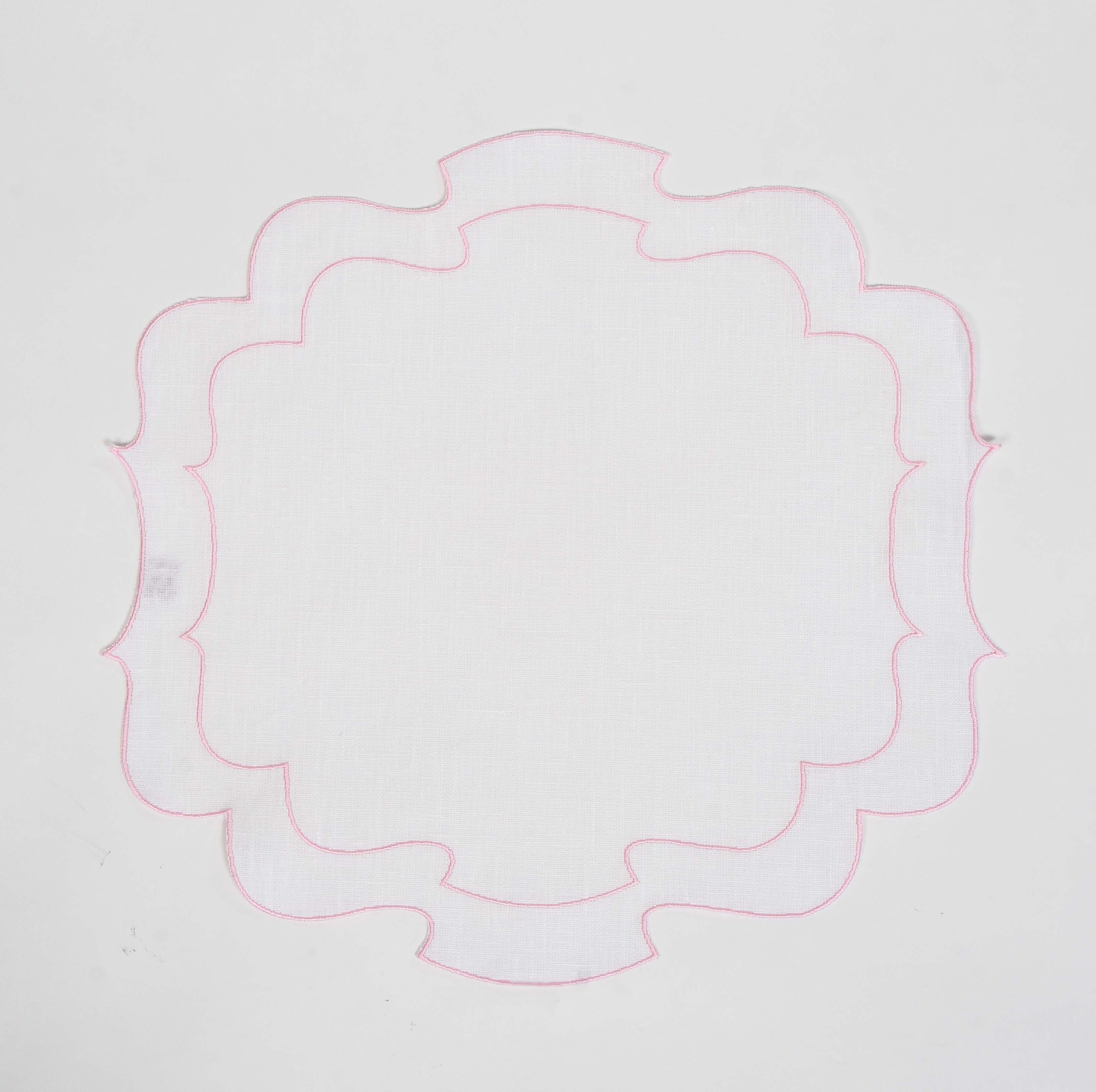 Curly Waxed Linen Placemat