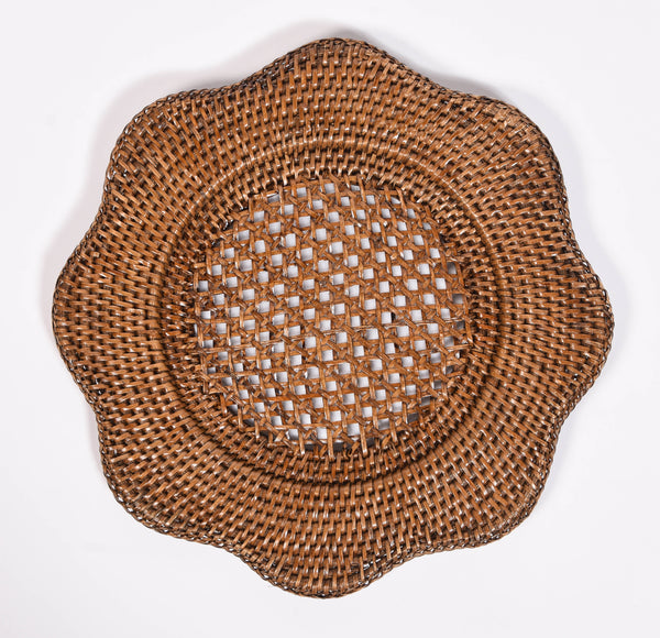 Rattan Charger Plate