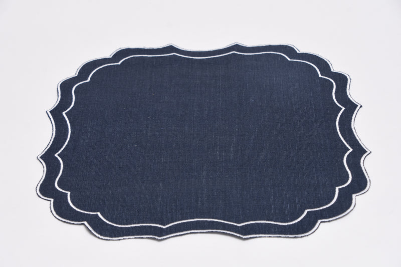 Alessandra Waxed Linen Placemat