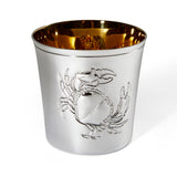 Solid Silver Sea Creature Beakers