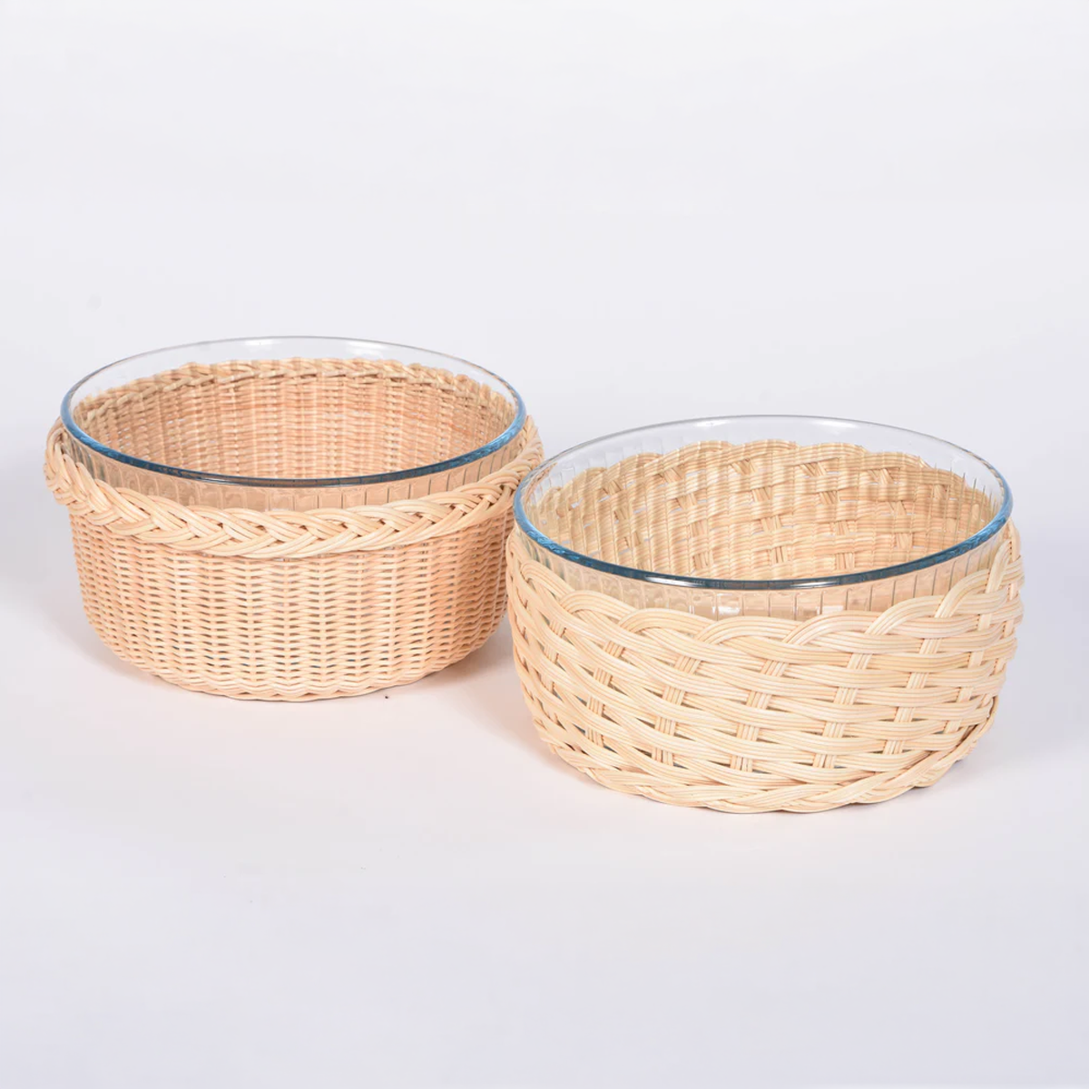 Hand Woven Soufflé Dish